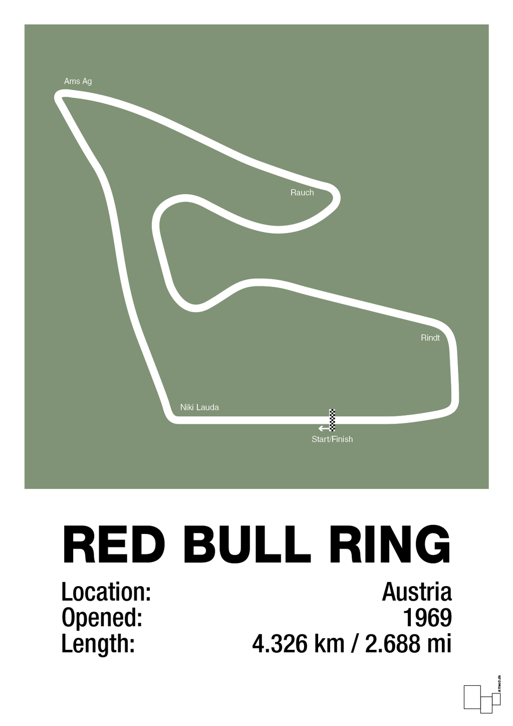 plakat: red bull ring - jade-Formel 1-A1two3