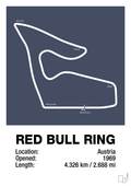 plakat: red bull ring - petrol-Formel 1-A1two3
