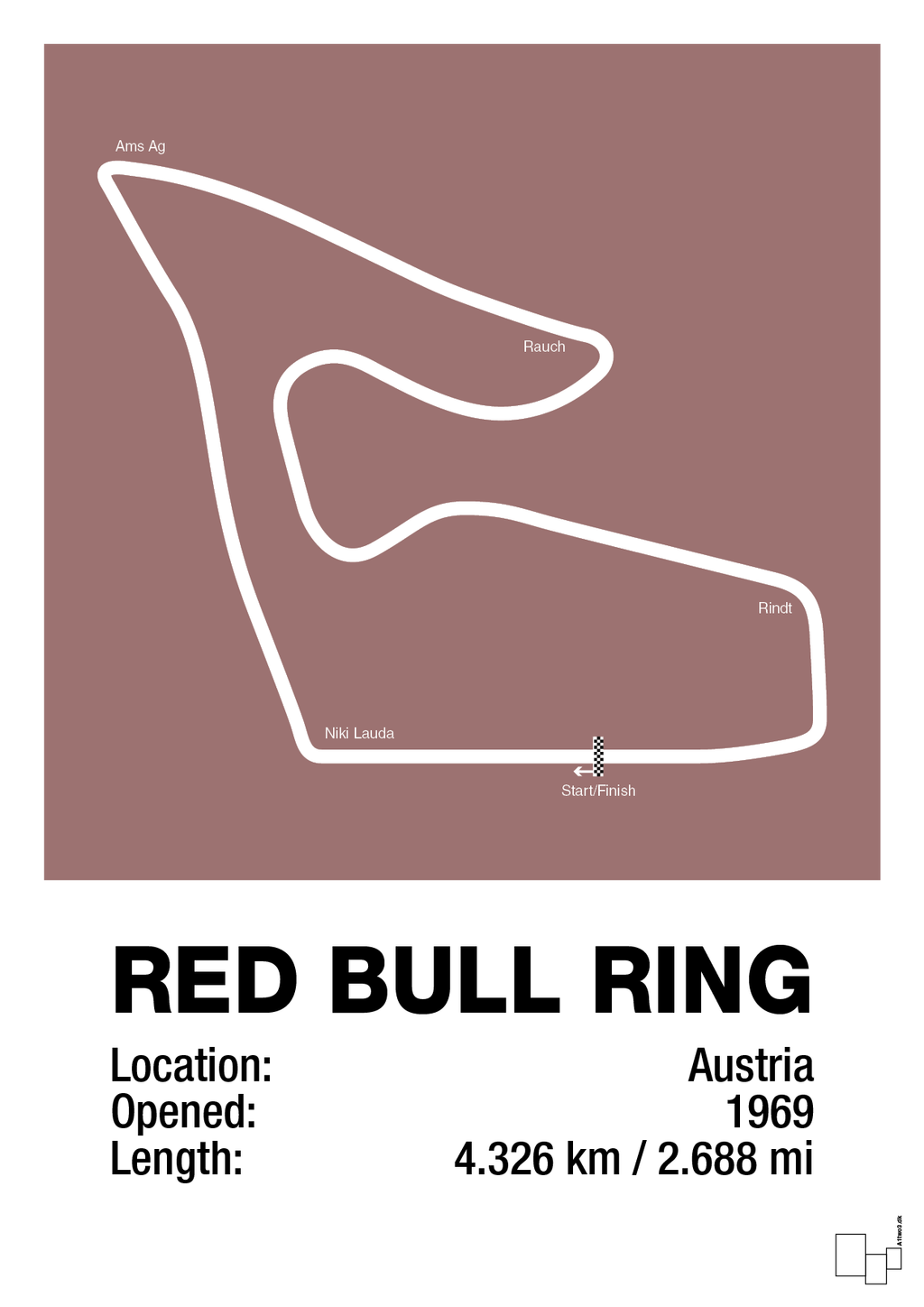 plakat: red bull ring - plum-Formel 1-A1two3