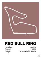 plakat: red bull ring - plum-Formel 1-A1two3