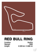 plakat: red bull ring - red pepper-Formel 1-A1two3