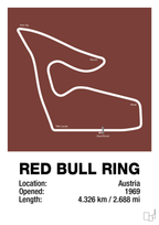 plakat: red bull ring - red pepper-Formel 1-A1two3
