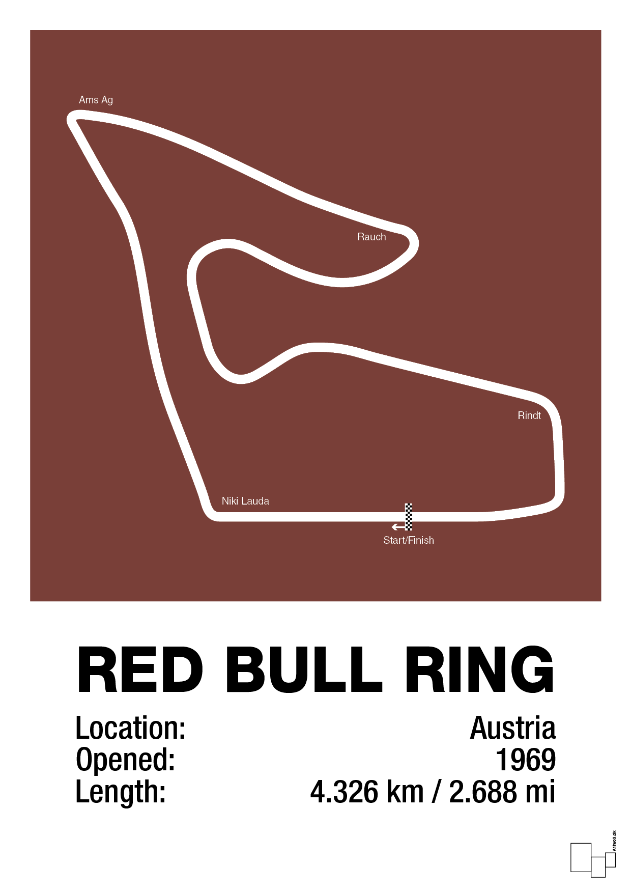 plakat: red bull ring - red pepper-Formel 1-A1two3