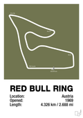 plakat: red bull ring - secret meadow-Formel 1-A1two3