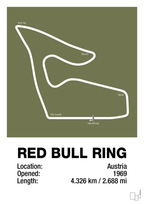 plakat: red bull ring - secret meadow-Formel 1-A1two3