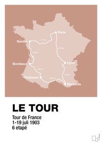 plakat: tour de france - powder