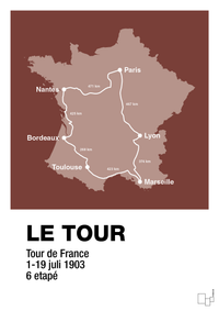 plakat: tour de france - red pepper