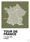 plakat: tour de france - secret meadow-Cykling-A1two3