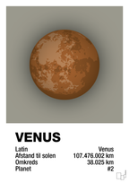 plakat: venus - battleship gray-Universet-A1two3