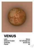 plakat: venus - cider spice-Universet-A1two3