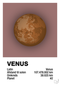plakat: venus - plum-Universet-A1two3