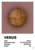 plakat: venus - plum-Universet-A1two3