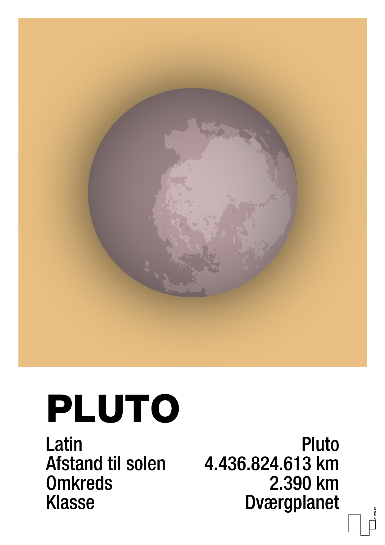 plakat: pluto - charismatic-Universet-A1two3