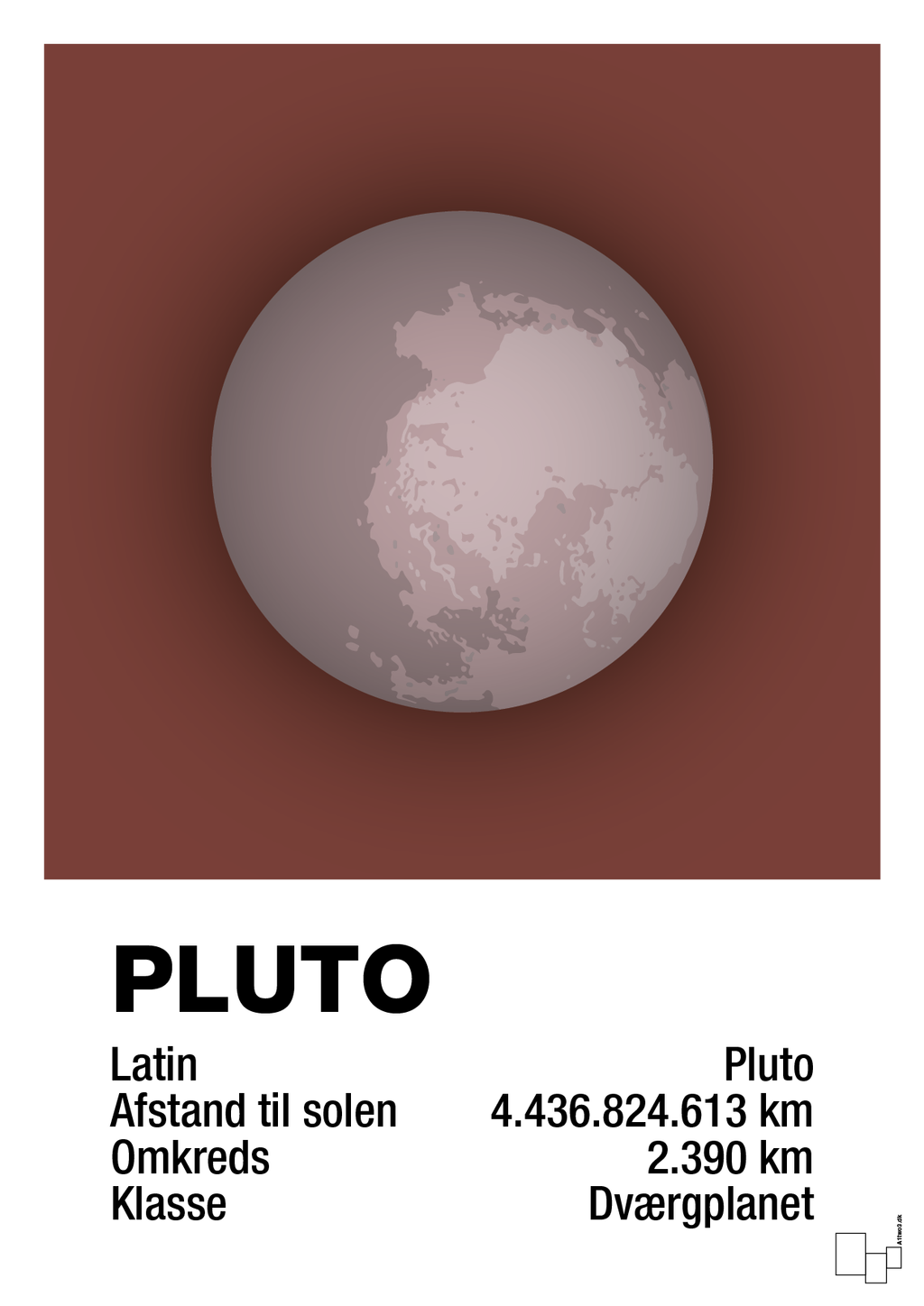 plakat: pluto - red pepper-Universet-A1two3