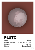 plakat: pluto - red pepper-Universet-A1two3