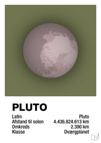 plakat: pluto - secret meadow-Universet-A1two3