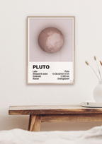 plakat: pluto - light drizzle-Universet-A1two3