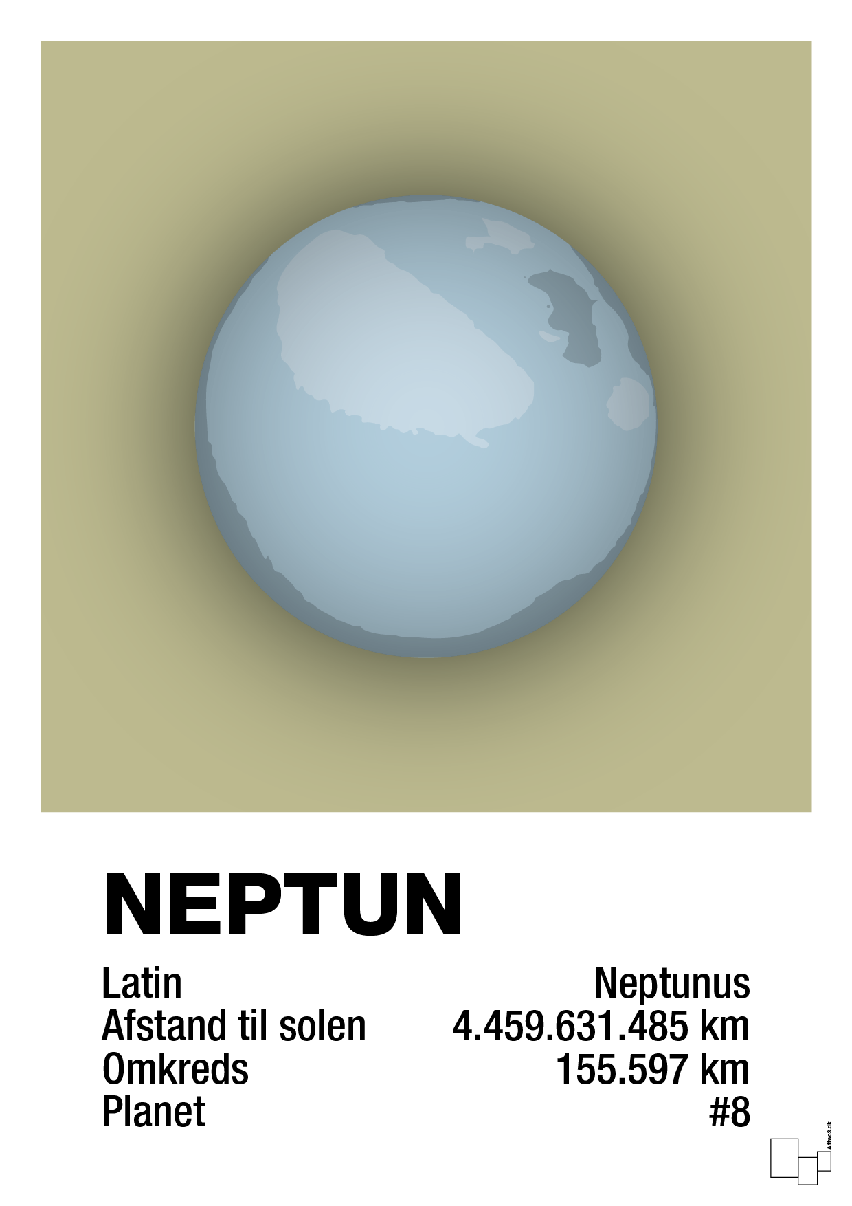 plakat: neptun - back to nature-Universet-A1two3