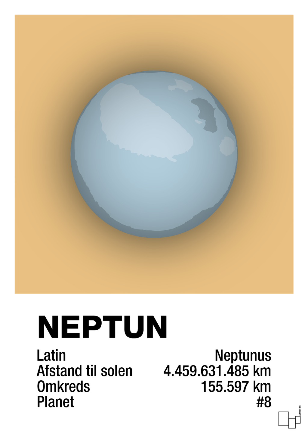 plakat: neptun - charismatic-Universet-A1two3