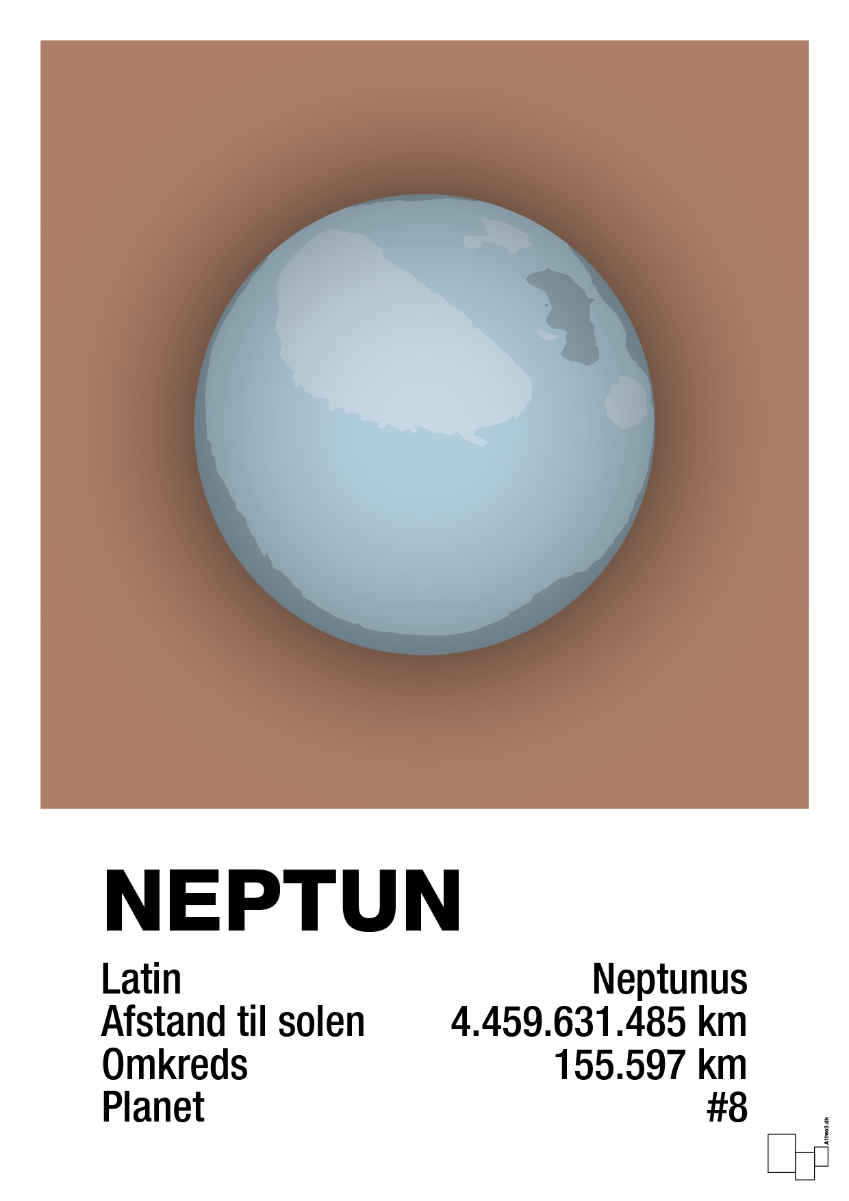 plakat: neptun - cider spice-Universet-A1two3