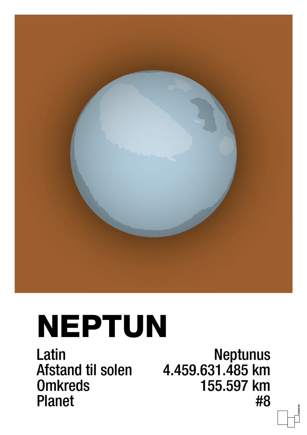 plakat: neptun - cognac-Universet-A1two3