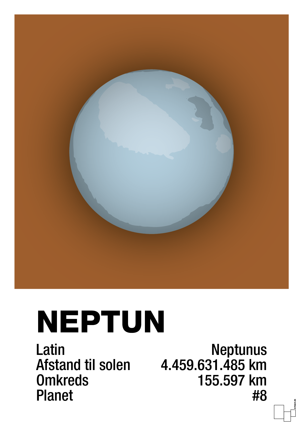 plakat: neptun - cognac-Universet-A1two3