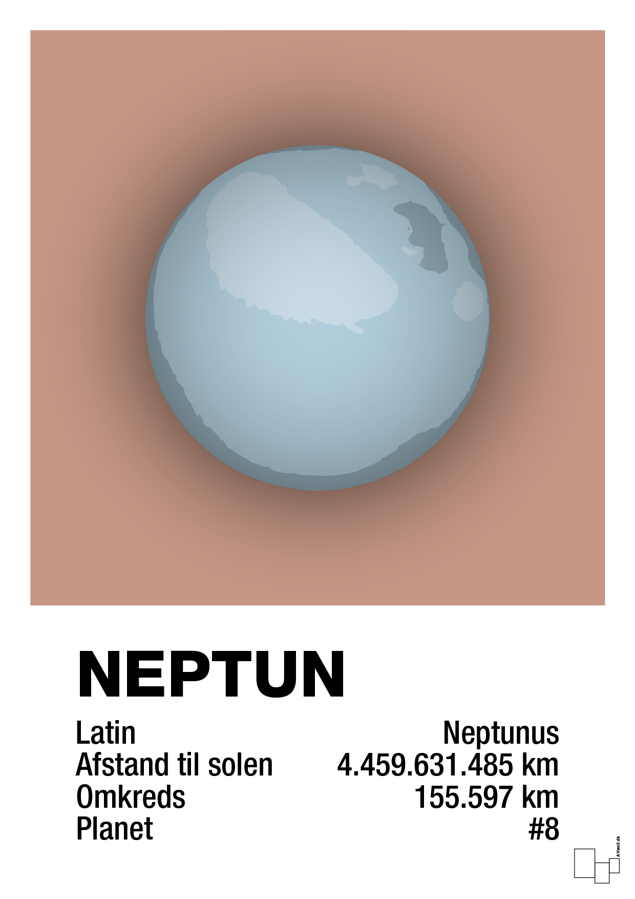 plakat: neptun - powder-Universet-A1two3