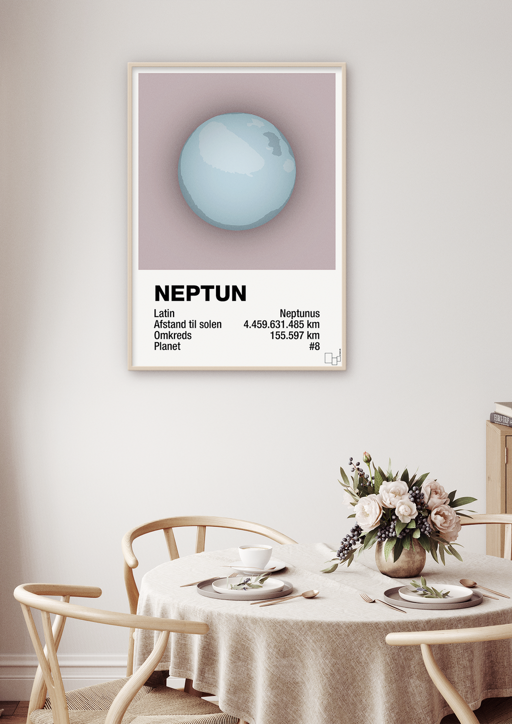 plakat: neptun - jade-Universet-A1two3
