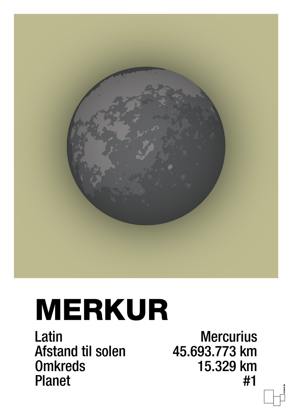 plakat: merkur - back to nature-Universet-A1two3