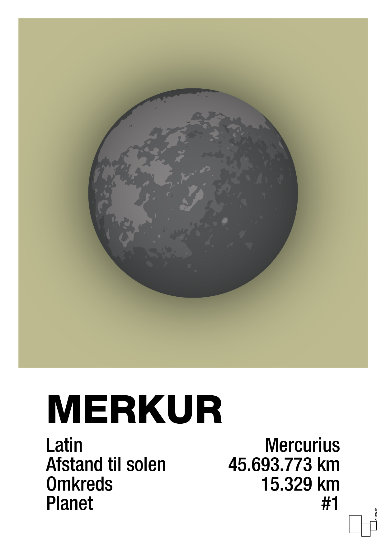 plakat: merkur - back to nature-Universet-A1two3