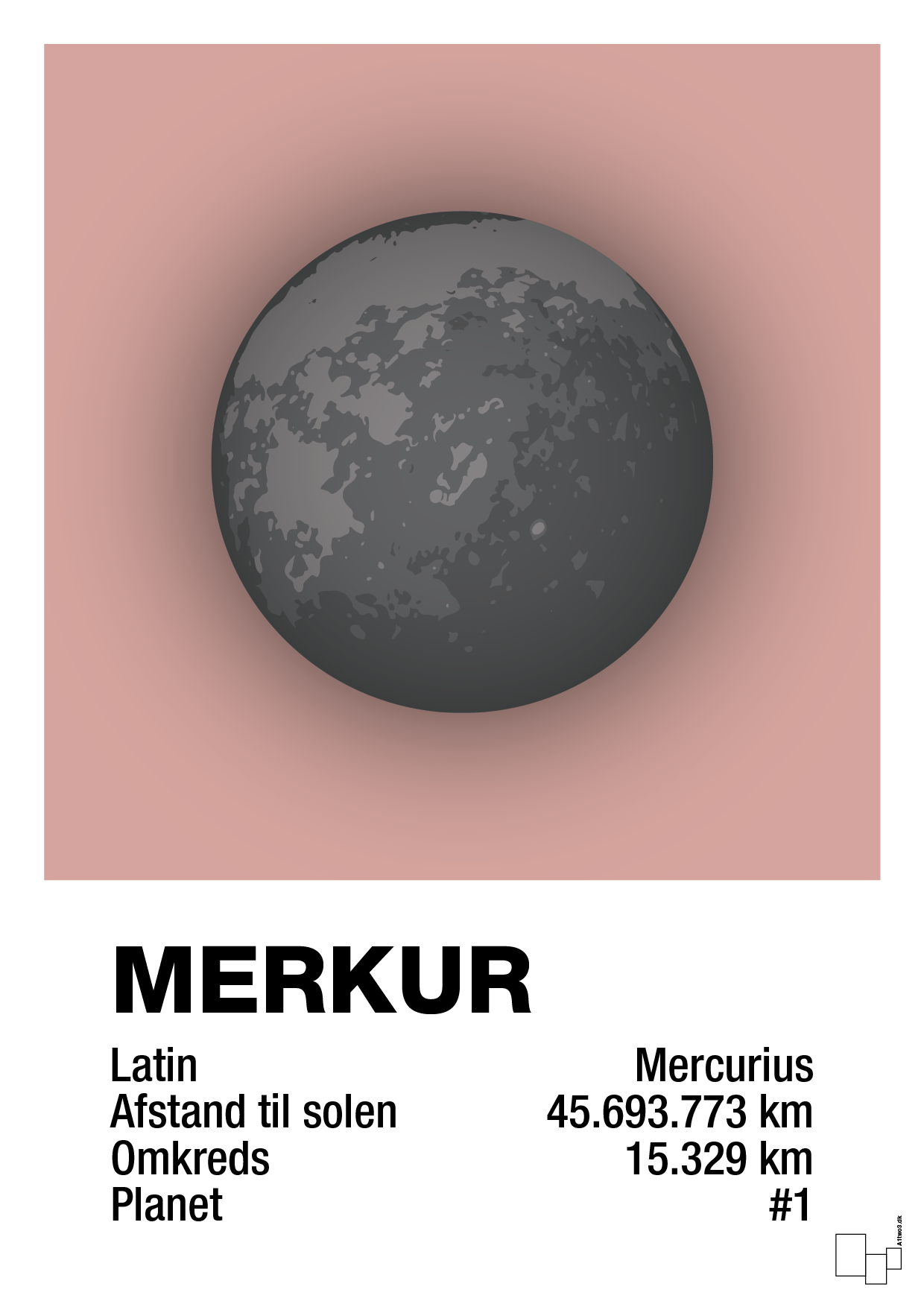 plakat: merkur - bubble shell-Universet-A1two3