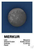plakat: merkur - lapis blue-Universet-A1two3