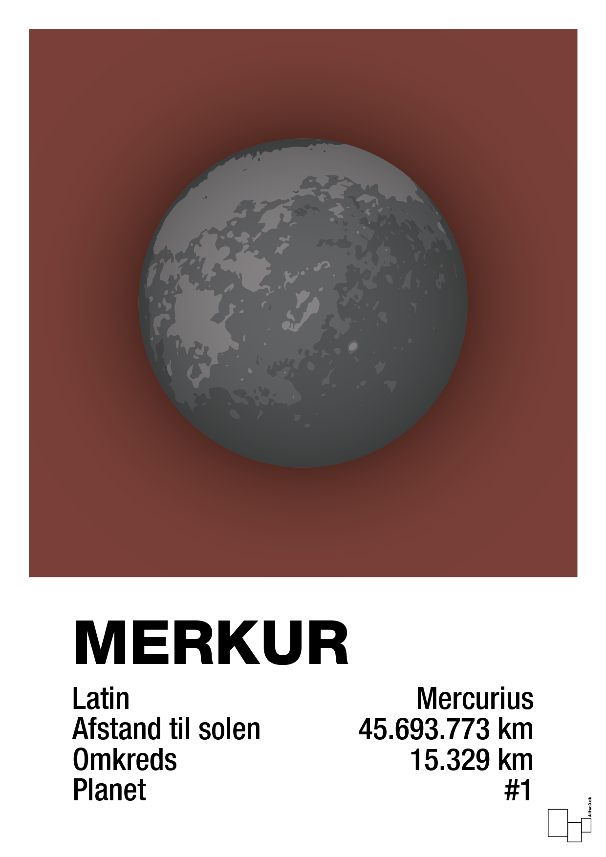 plakat: merkur - red pepper-Universet-A1two3