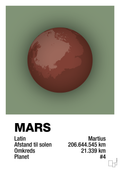 plakat: mars - jade-Universet-A1two3