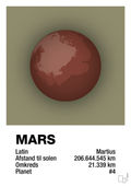 plakat: mars - misty forrest-Universet-A1two3