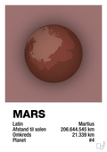 plakat: mars - plum-Universet-A1two3