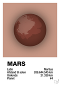 plakat: mars - powder-Universet-A1two3