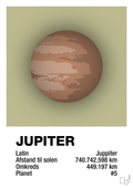 plakat: jupiter - back to nature-Universet-A1two3