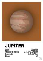 plakat: jupiter - cognac-Universet-A1two3
