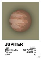 plakat: jupiter - misty forrest-Universet-A1two3