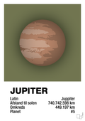 plakat: jupiter - secret meadow-Universet-A1two3