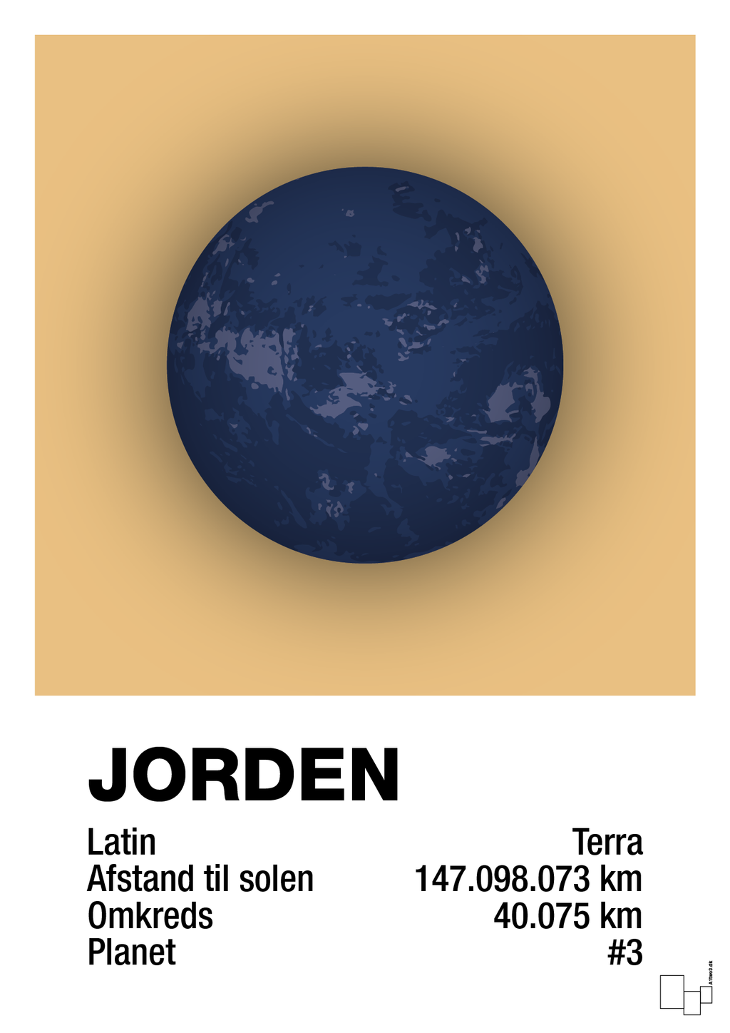 plakat: jorden - charismatic-Universet-A1two3