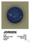 plakat: jorden - misty forrest-Universet-A1two3