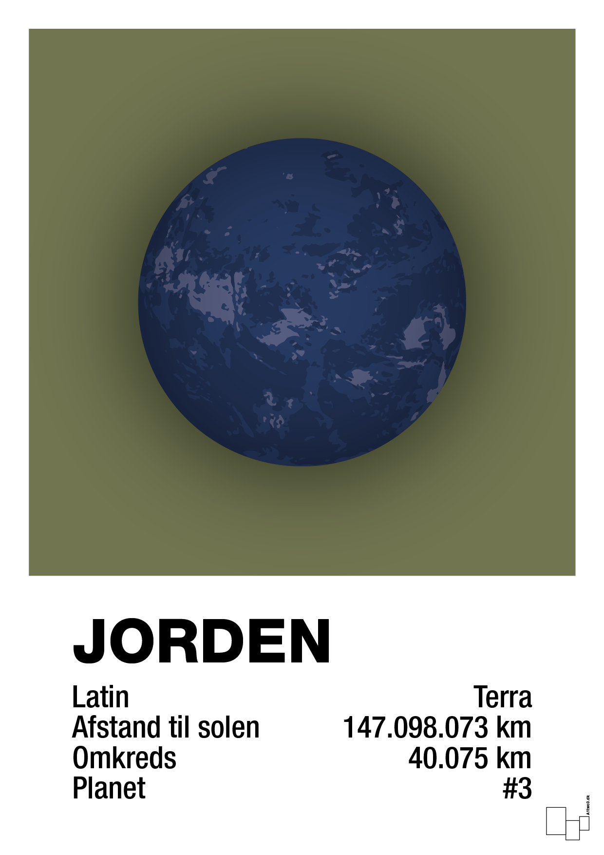 plakat: jorden - secret meadow-Universet-A1two3