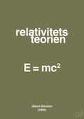 plakat: relativitets teorien - secret meadow-Ligninger-A1two3