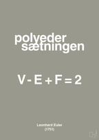 plakat: polyeder sætningen - battleship gray-Ligninger-A1two3