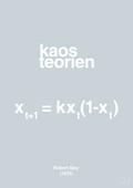 plakat: kaos teorien - light drizzle-Ligninger-A1two3