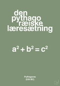 plakat: den pythagoræiske læresætning - jade-Ligninger-A1two3