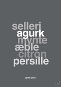 plakat: grøn juice - graphic charcoal-Opskrifter-A1two3