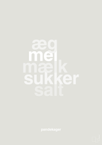 plakat: pandekager - painters white-Opskrifter-A1two3